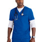 Men's Classic V-Neck Scrub Top