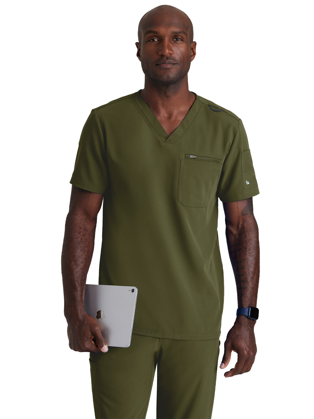 Men's Classic V-Neck Scrub Top