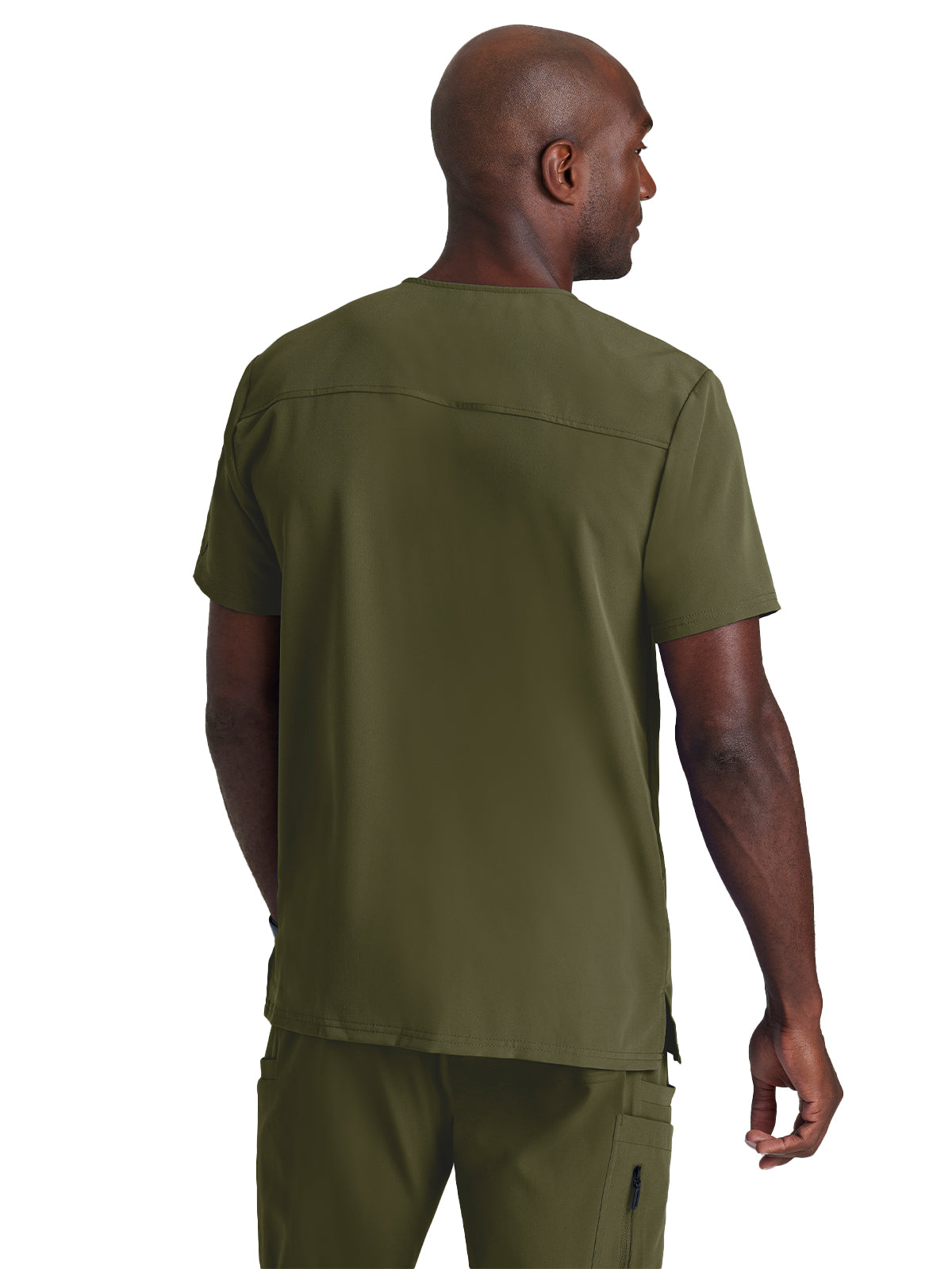 Men's Classic V-Neck Scrub Top