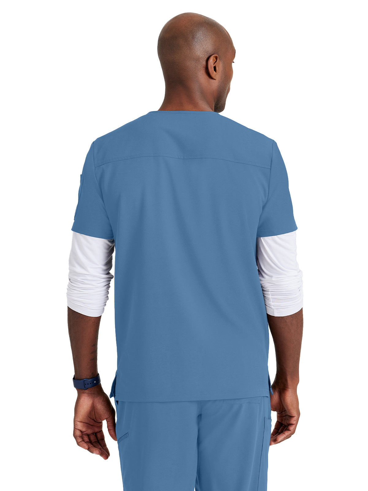 Men's Classic V-Neck Scrub Top