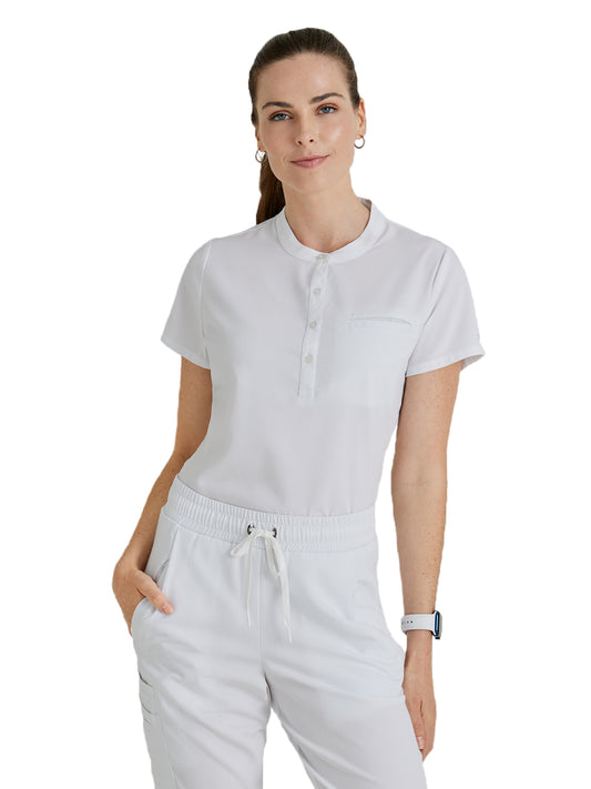 Women's Henley Style Top