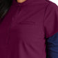 Women's Henley Style Scrub Top