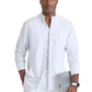 Men's Rib Trimmed Mock Neck Scrub Jacket