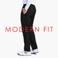 Men's Elastic Waistband With Contrast Drawcord Evan Pant - GRP558 - Black