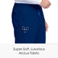 Men's Elastic Waistband With Contrast Drawcord Evan Pant - GRP558 - Indigo (Navy)