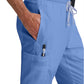 Men's Elastic Waistband With Contrast Drawcord Evan Scrub Pant