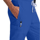 Men's Elastic Waistband With Contrast Drawcord Evan Scrub Pant