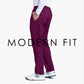 Men's Elastic Waistband With Contrast Drawcord Evan Pant - GRP558 - Wine