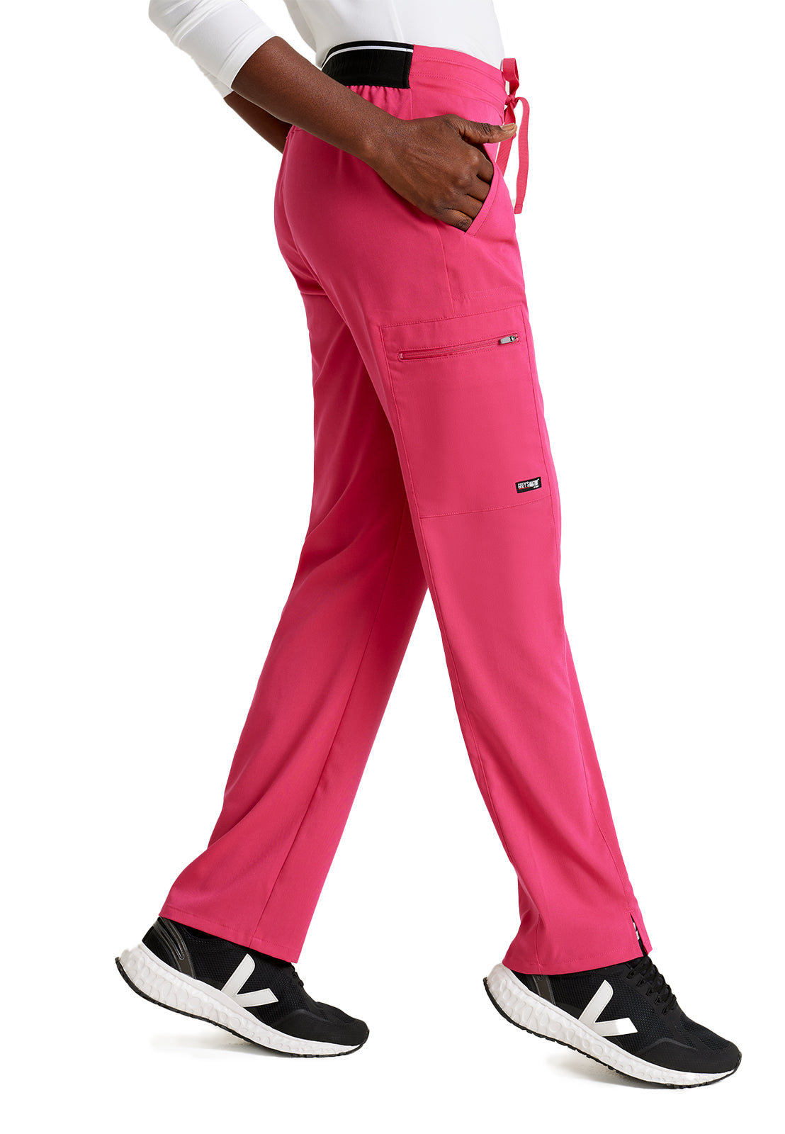 Women's Zip Cargo Pocket Kim Scrub Pant