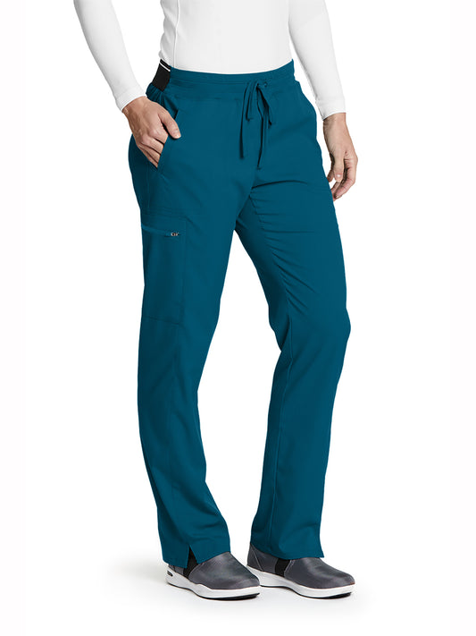 Women's Zip Cargo Pocket Kim Scrub Pant