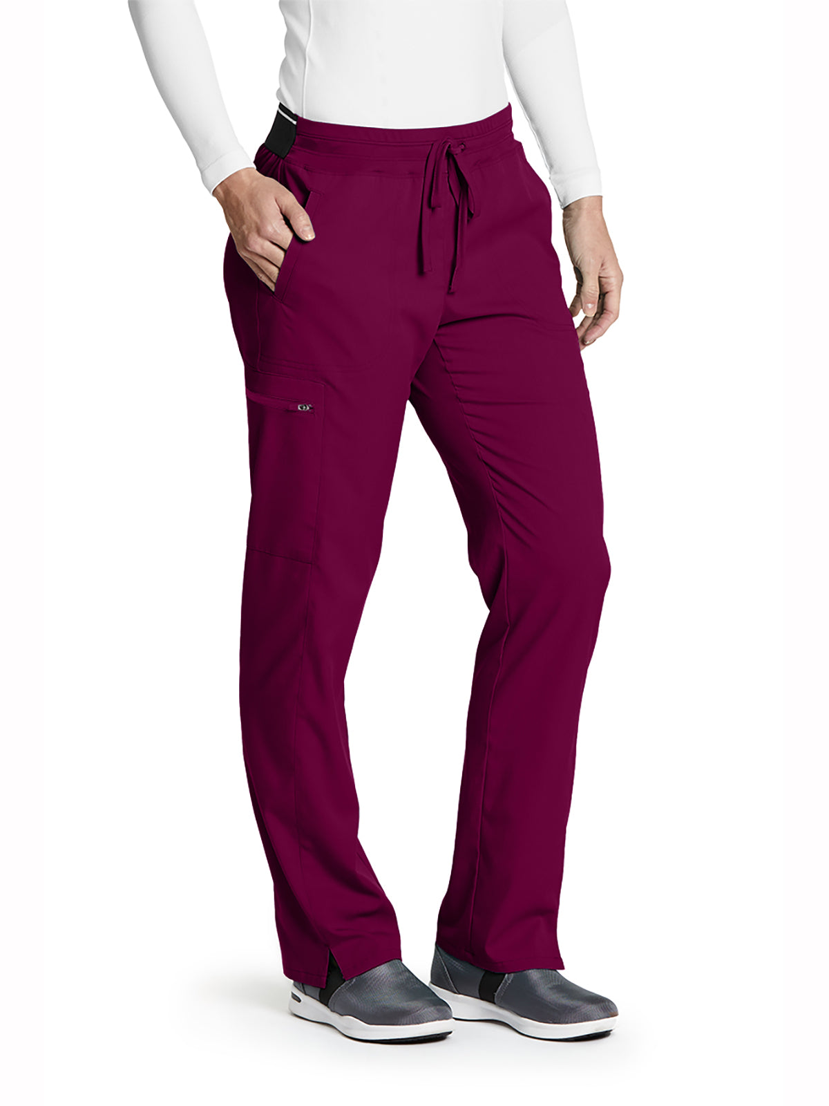 Women's Zip Cargo Pocket Kim Scrub Pant