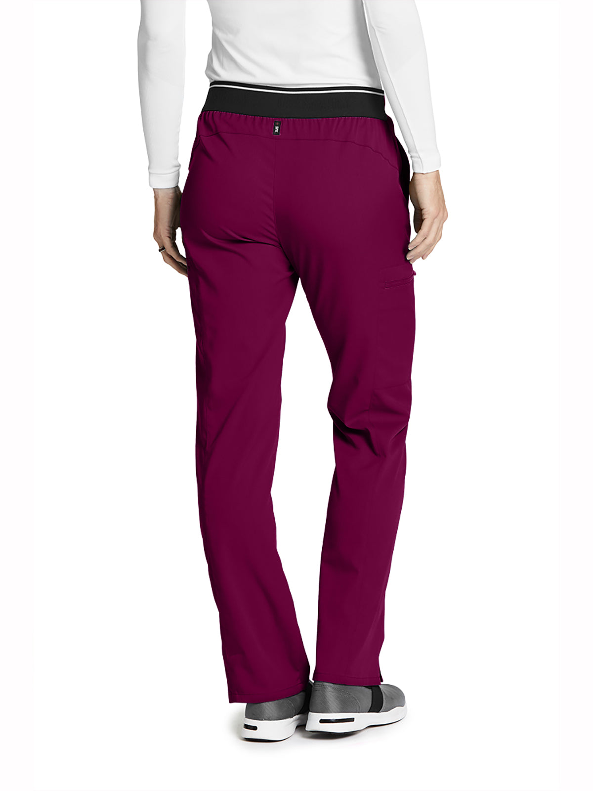 Women's Zip Cargo Pocket Kim Scrub Pant