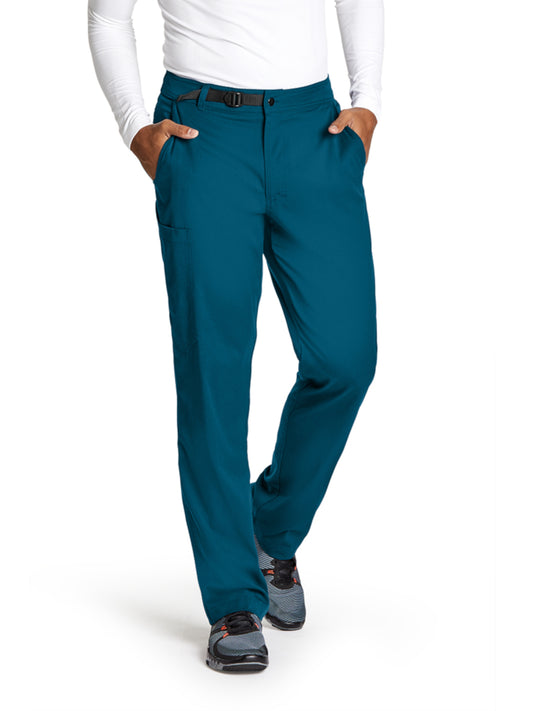 Men's Zip Fly Cargo Scrub Pant