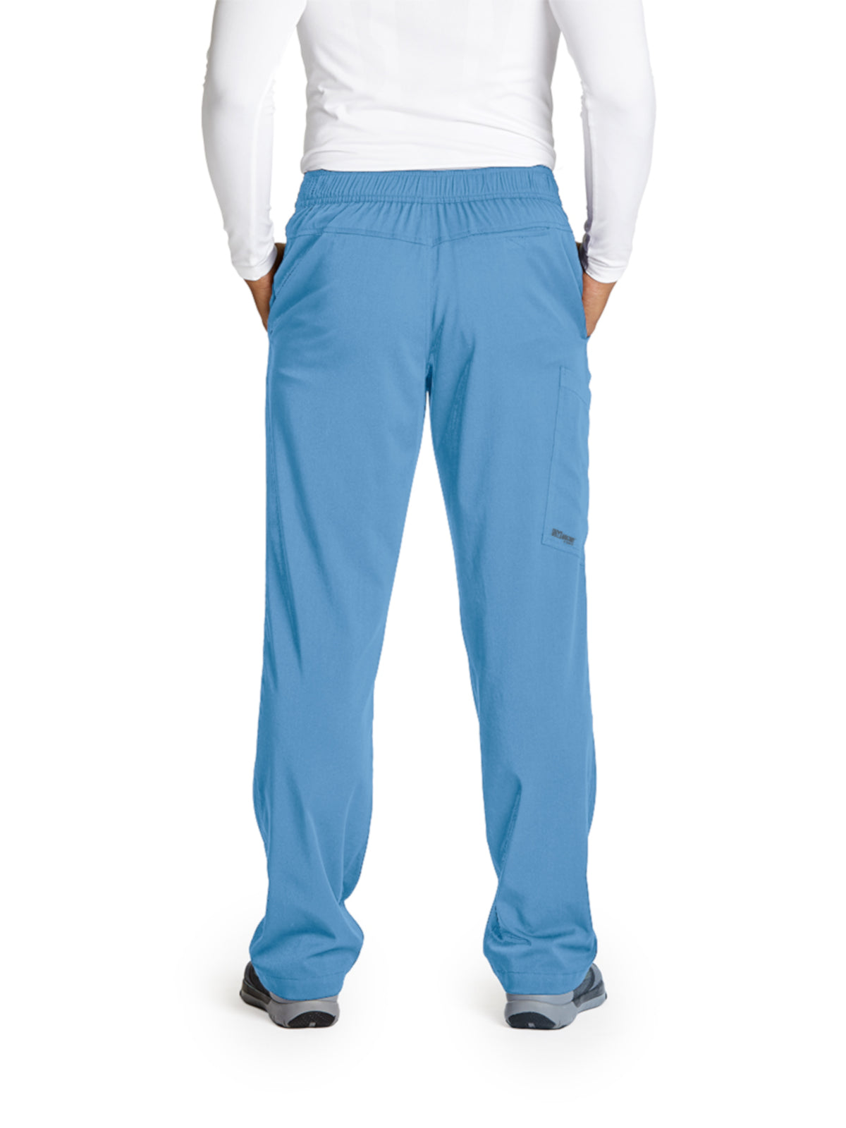 Men's Zip Fly Cargo Scrub Pant