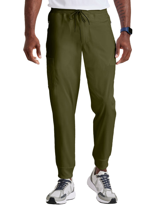 Men's Zip-Fly Murphy Jogger Scrub Pant