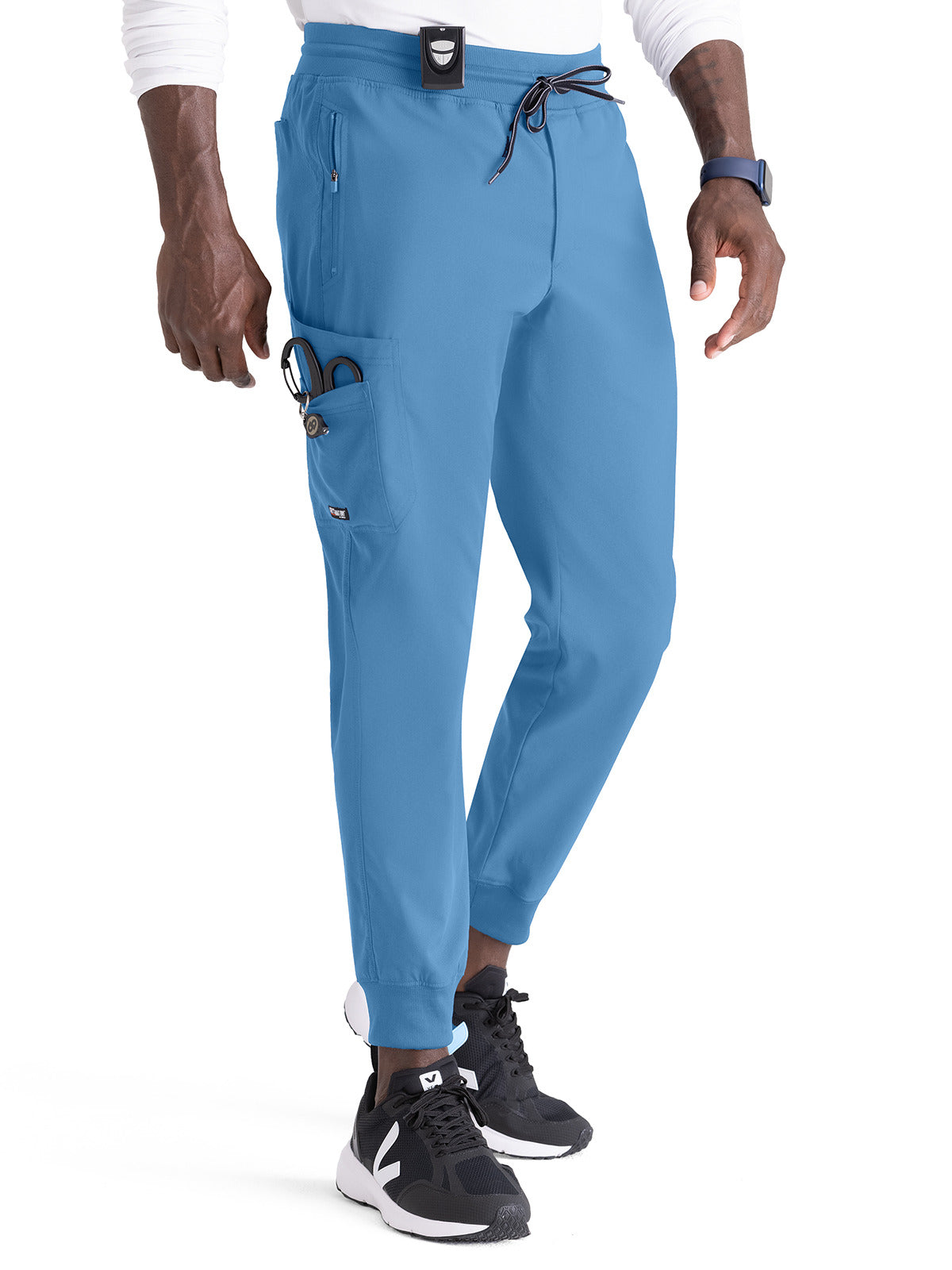 Men's Zip-Fly Murphy Jogger Scrub Pant