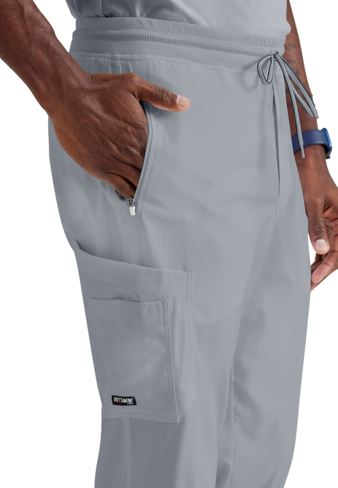 Men's Zip-Fly Murphy Jogger Scrub Pant