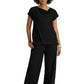 Five Pocket Elastic Waistband Emerson Scrub Pant