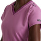 Women's Meredith 4-Pocket Two-Tone V-Neck Scrub Top