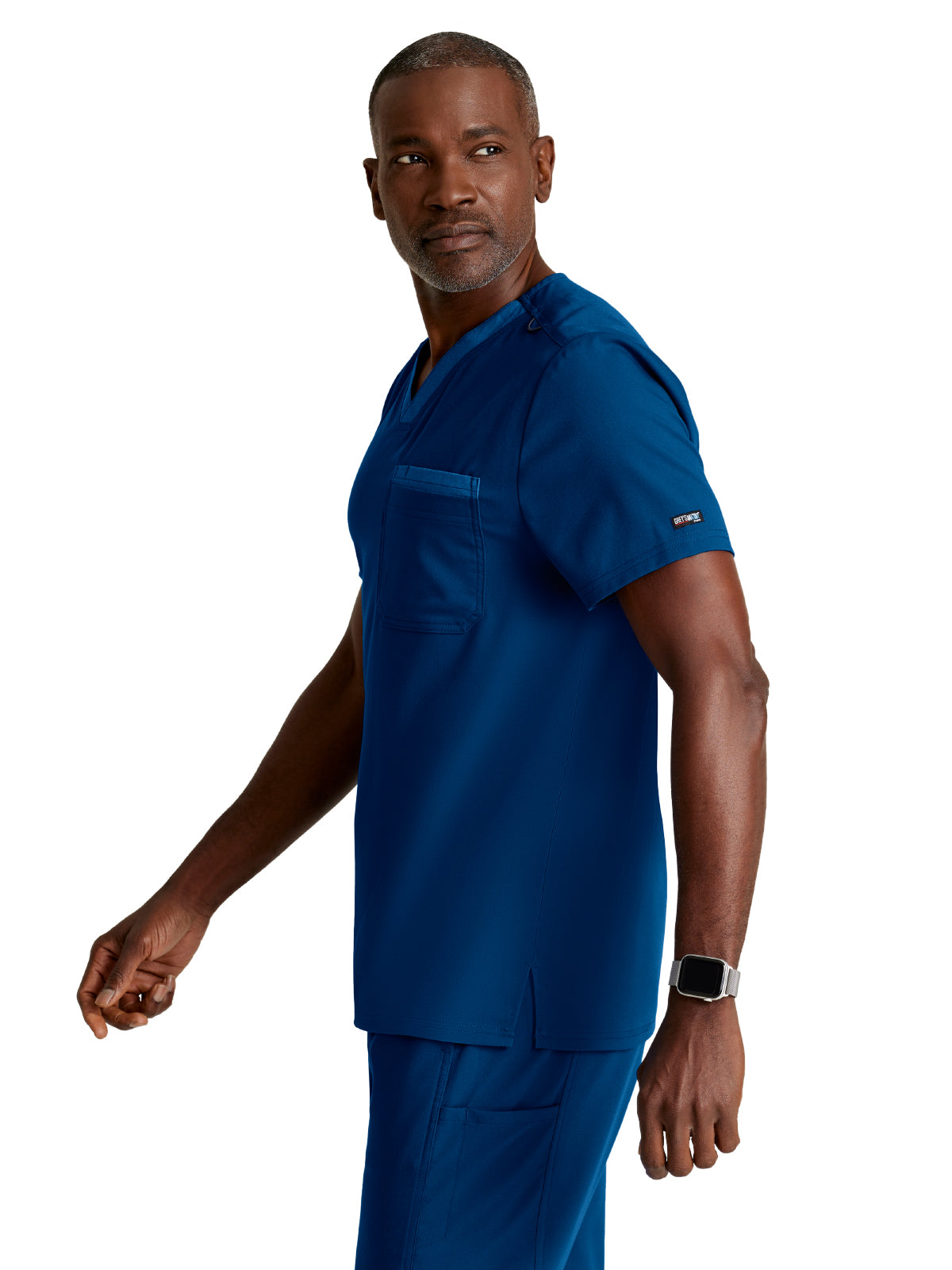 Men's Ethan 2-Pocket V-Neck Scrub Top