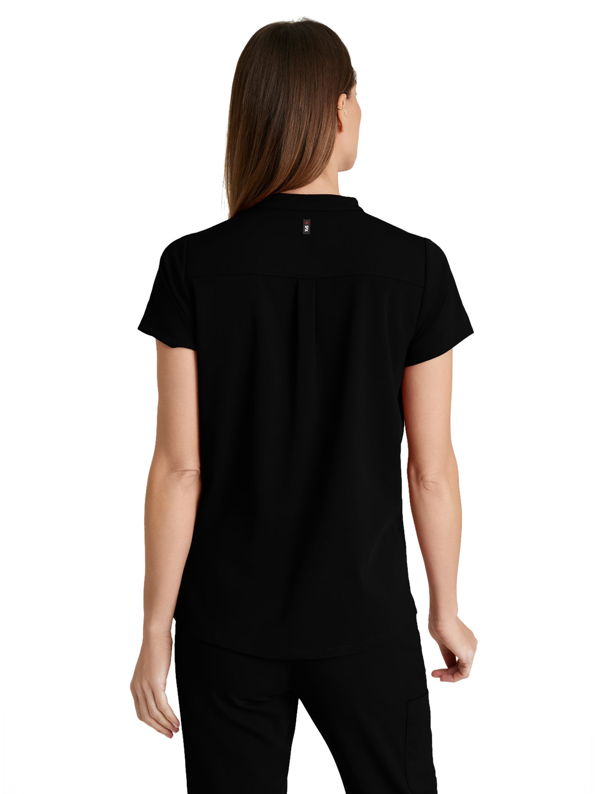 Women's 2 Pocket Banded Collar Avery Top