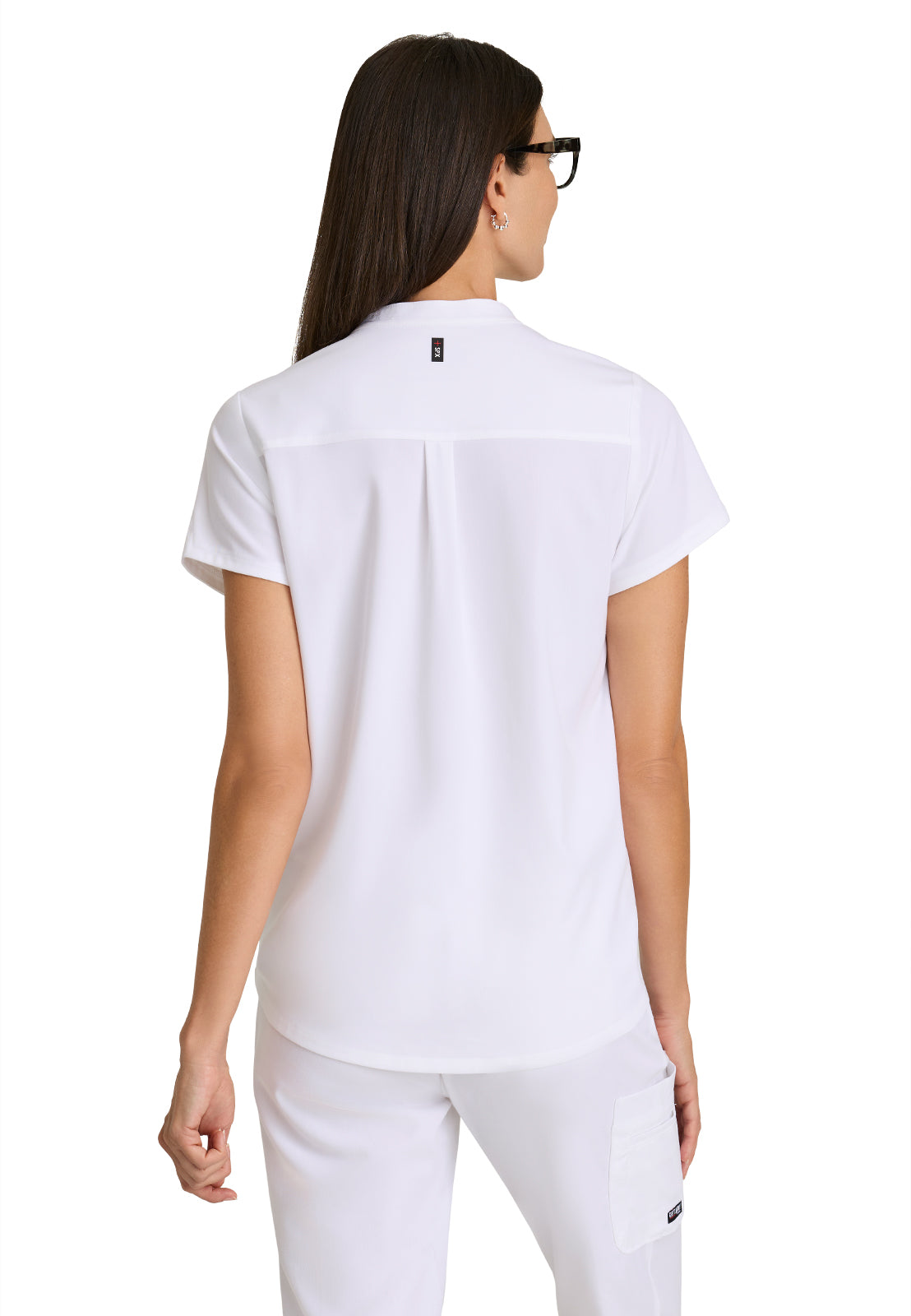 Women's 2 Pocket Banded Collar Avery Top