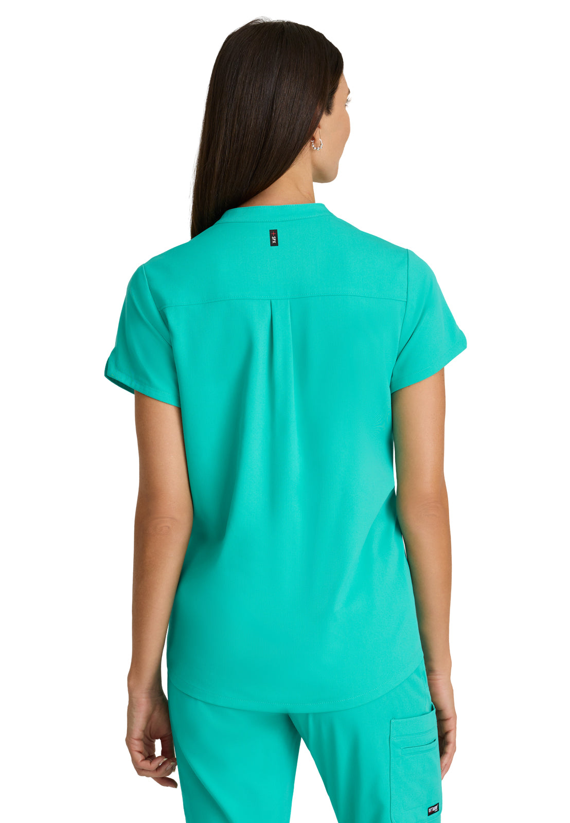 Women's 2 Pocket Banded Collar Avery Top