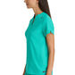 Women's 2 Pocket Banded Collar Avery Scrub Top