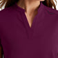 Women's 2 Pocket Banded Collar Avery Top