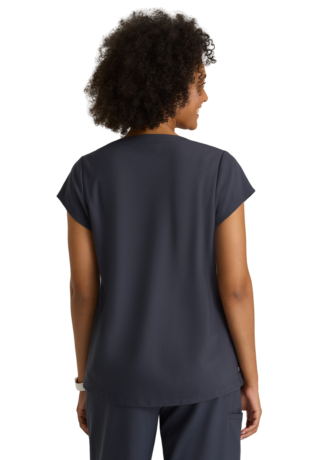 Two Pocket Cowl Neck Marisol Scrub Top