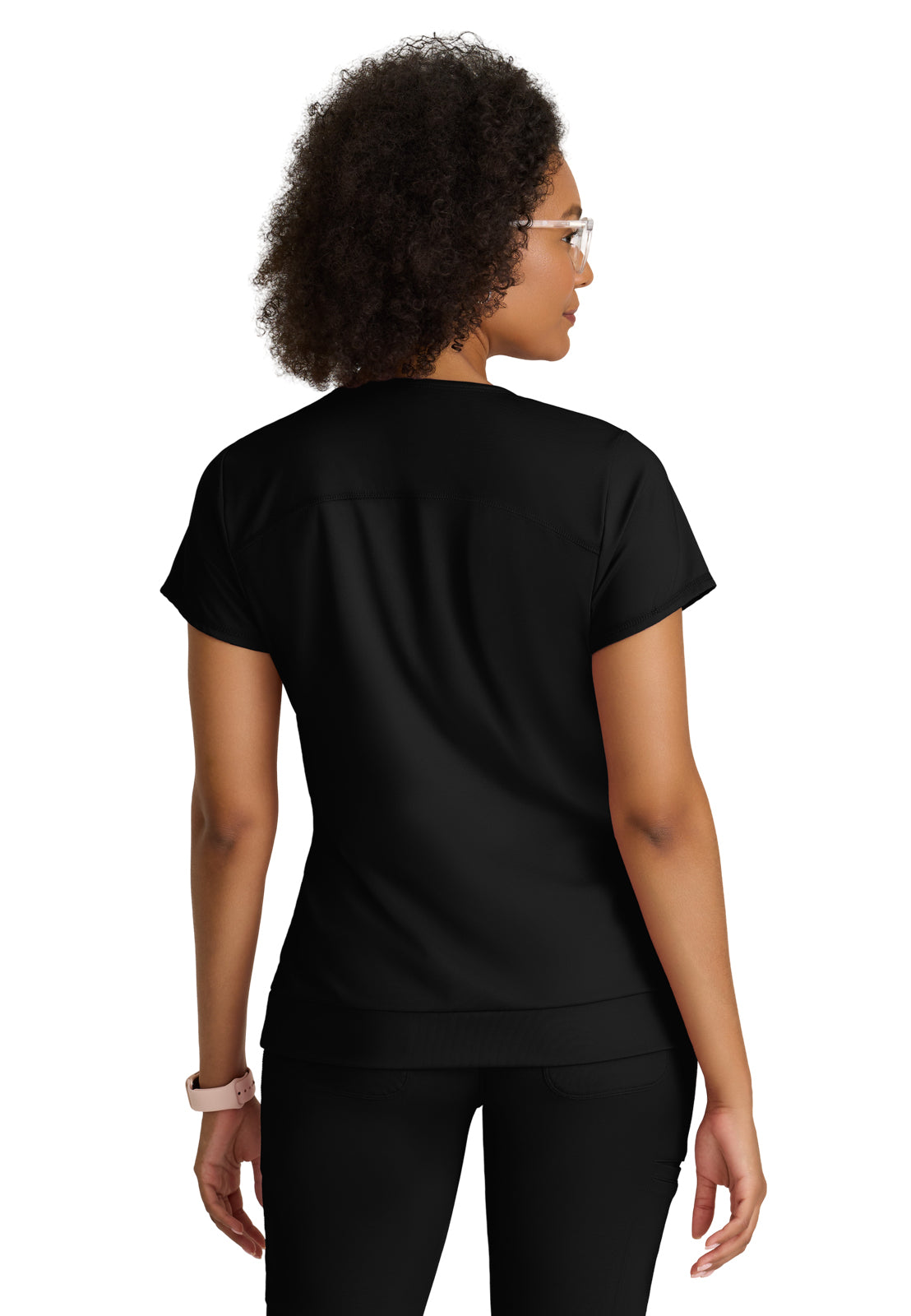 Two Pocket V-Neck Motivate Scrub Top