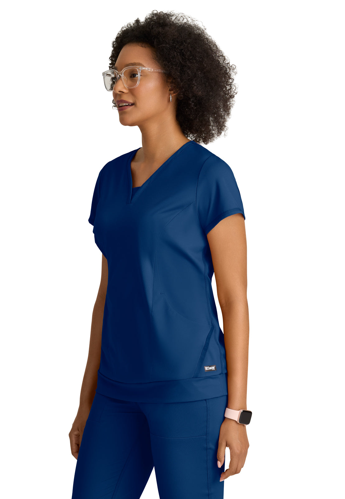 Two Pocket V-Neck Motivate Scrub Top