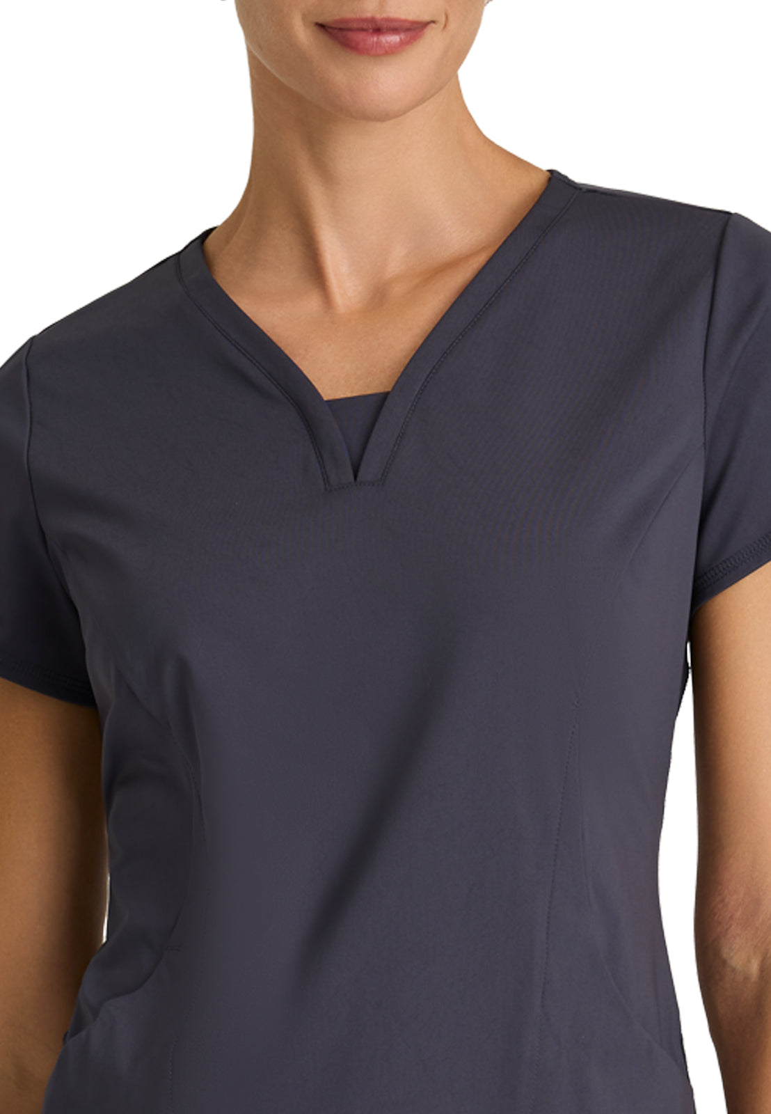 Two Pocket V-Neck Motivate Scrub Top