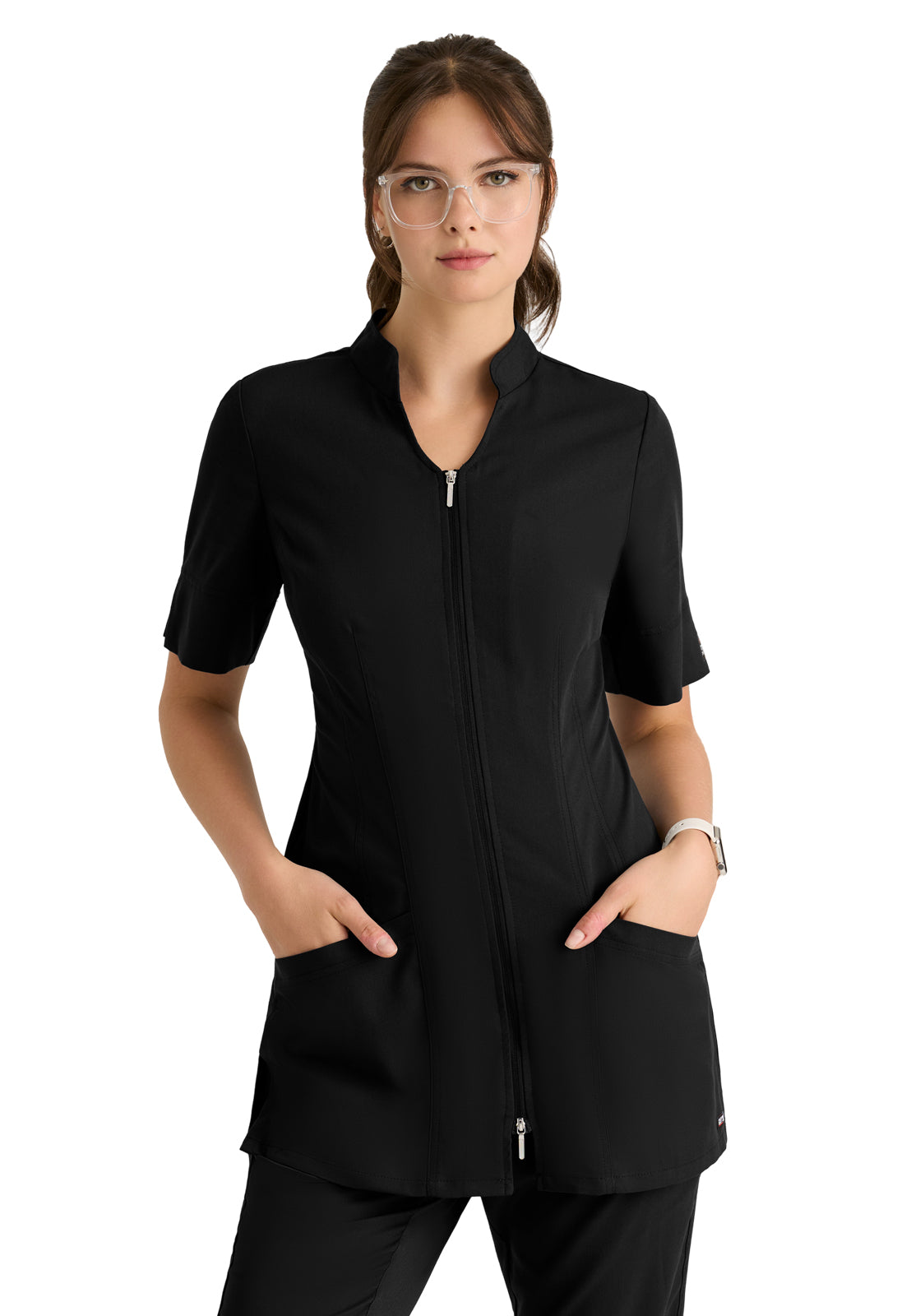 Two Pocket V-Neck Sahar Scrub Top