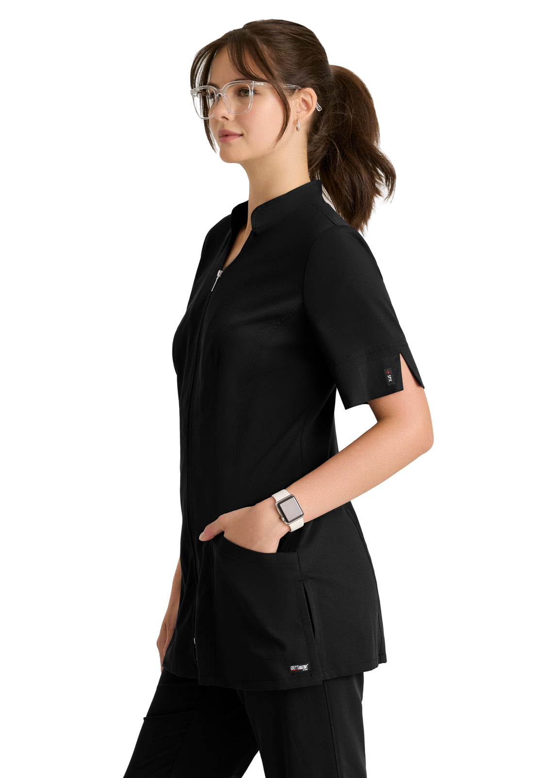 Two Pocket V-Neck Sahar Scrub Top