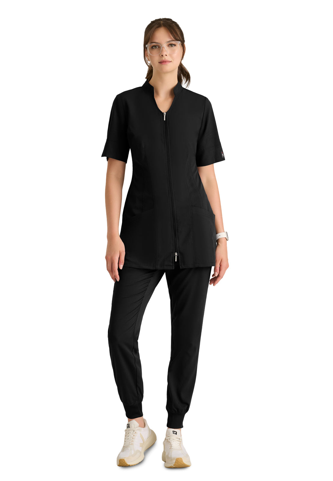 Two Pocket V-Neck Sahar Scrub Top