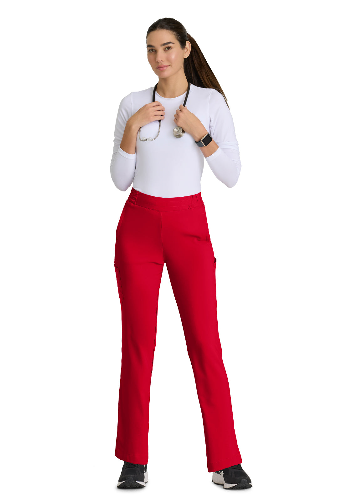 Women's Six-Pocket Tapered Leg Cosmo Scrub Pant