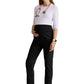 Six Pocket Jersey Knit Stretch Waistband Evolve Maternity Scrub Pant