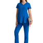 Six Pocket Jersey Knit Stretch Waistband Evolve Maternity Scrub Pant