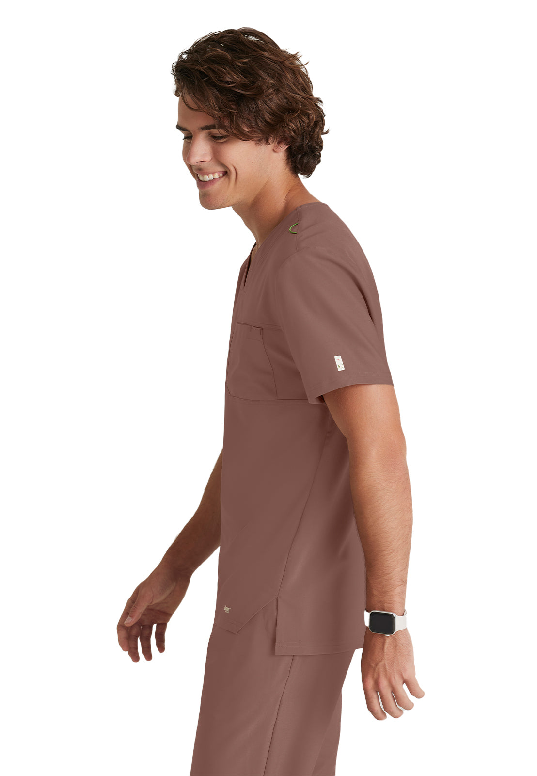 Men's Piped V-Neck Journey Top