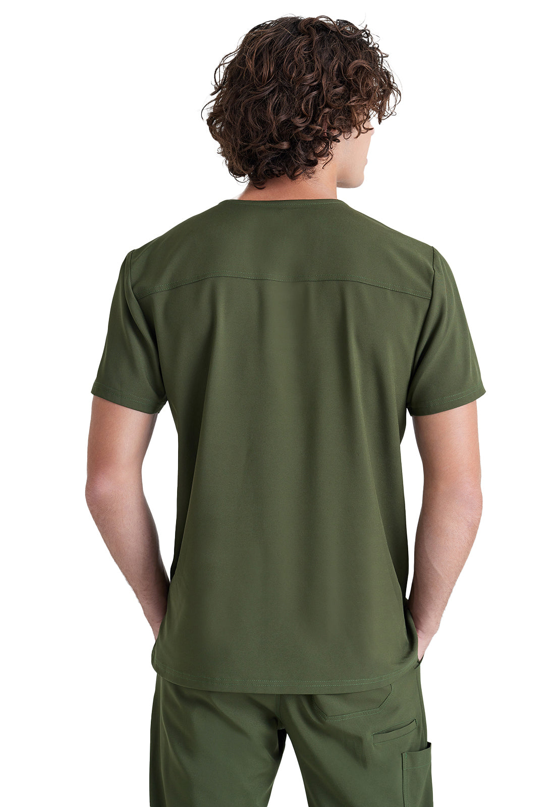 Men's Piped V-Neck Journey Scrub Top