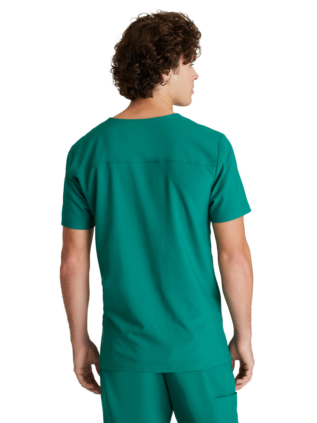 Men's Piped V-Neck Journey Scrub Top