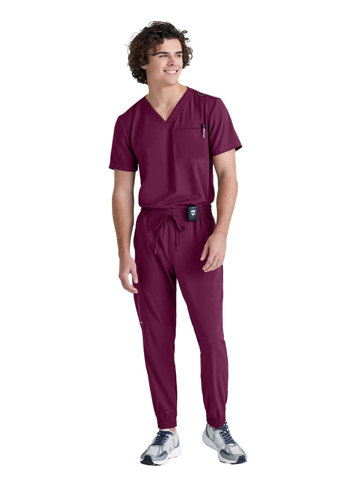 Men's Piped V-Neck Journey Scrub Top