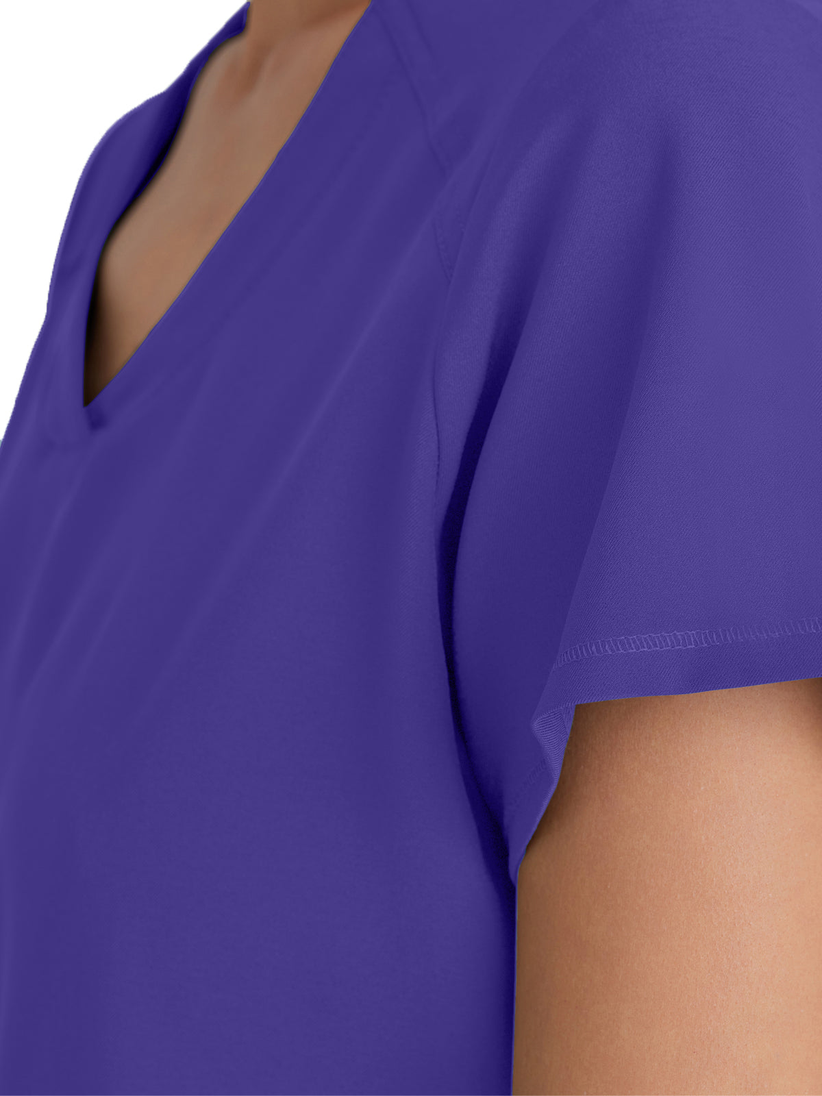 Women's Two-Pocket Piped V-Neck Rhythm Scrub Top