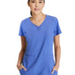 Women's Two-Pocket Piped V-Neck Rhythm Top