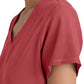 Women's Two-Pocket Piped V-Neck Rhythm Scrub Top