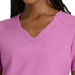 Women's Two-Pocket Piped V-Neck Rhythm Scrub Top