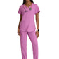 Women's Two-Pocket Piped V-Neck Rhythm Scrub Top