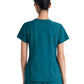 Women's Two-Pocket Piped V-Neck Rhythm Scrub Top