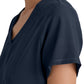 Women's Two-Pocket Piped V-Neck Rhythm Top